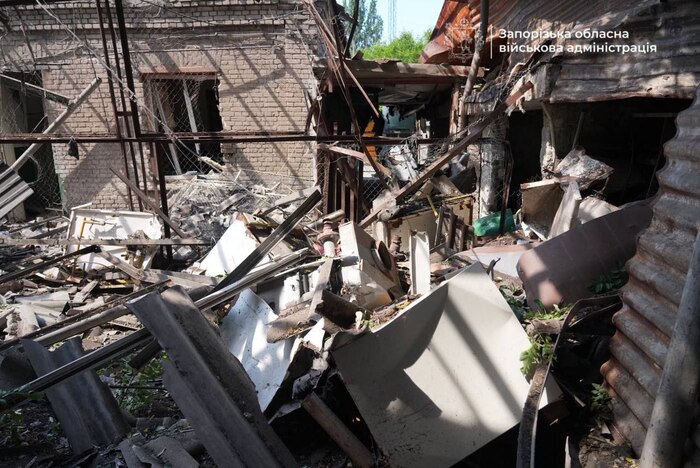 Наслідки російської атаки 7 липня у Запоріжжі, фото: Іван Федоров