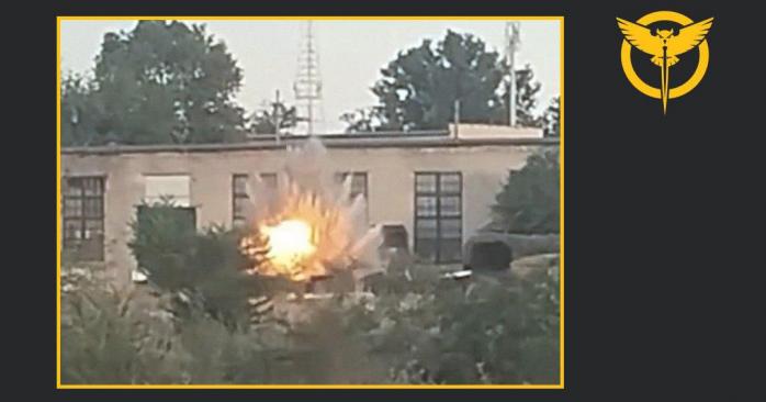 Грохот в оккупированном Мелитополе. Фото: ГУР