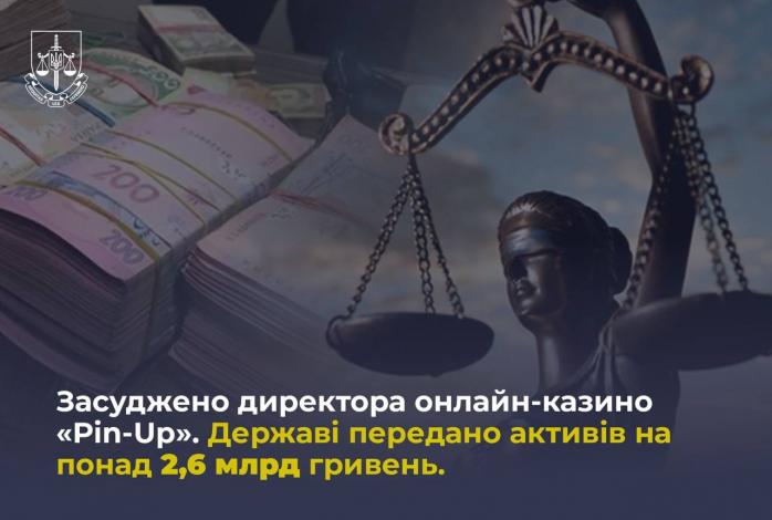 Прокуратура сообщила о самой большой конфискации в истории Украины по делу онлайн-казино Pin-Up