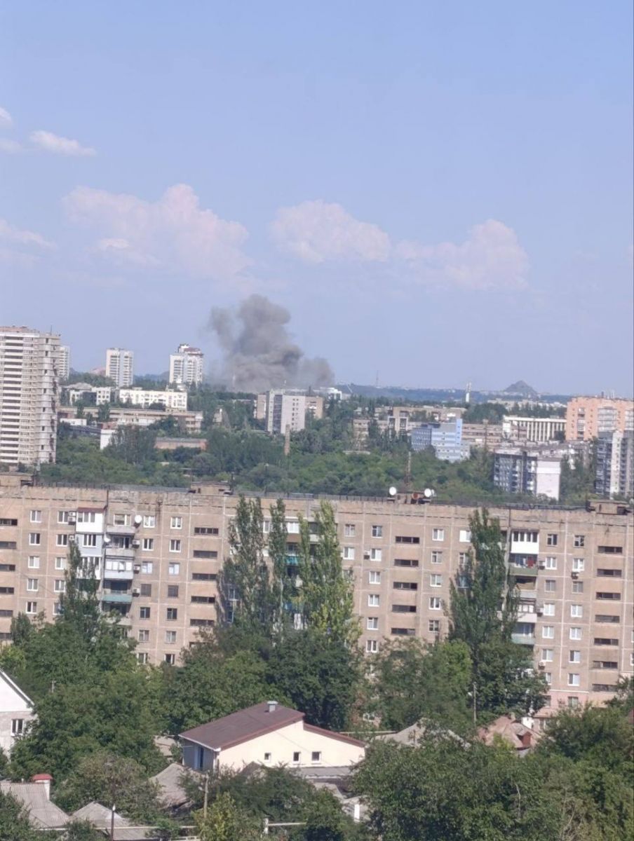 В окупованому Донецьку прогриміли вибухи. Фото: соцмережі