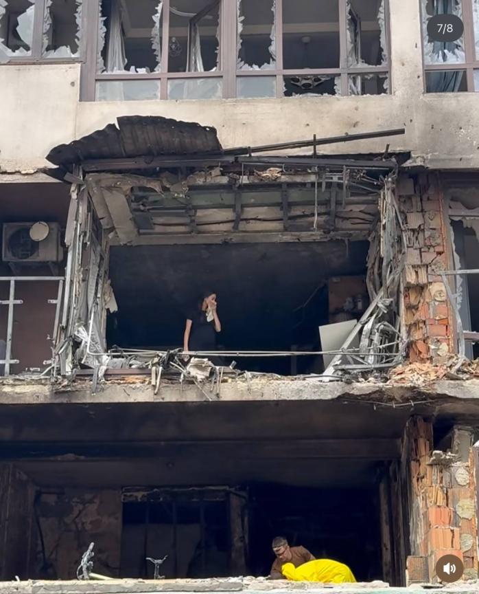 Модель та Miss Ukraine International-2018 повідомила, що її квартира була повністю знищена внаслідок російської атаки на Київ