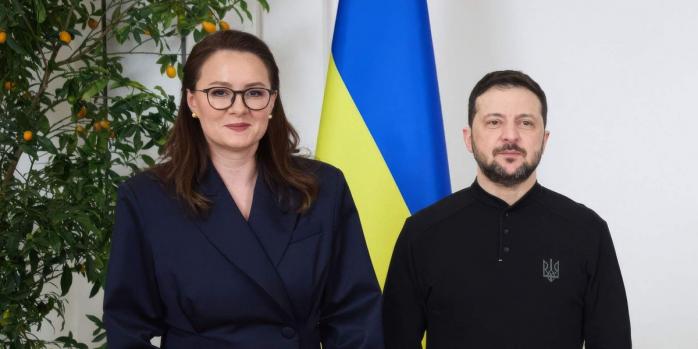 Юлія Свириденко та Володимир Зеленський, фото: Офіс президента