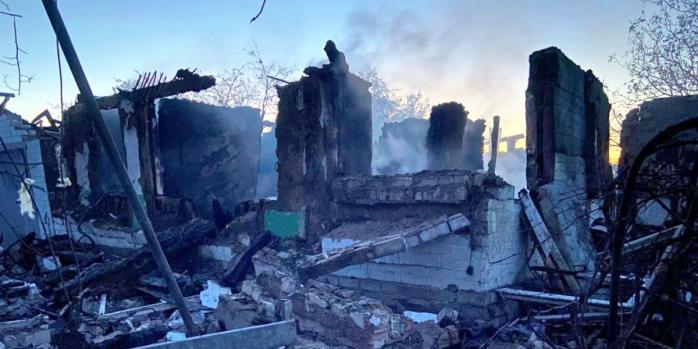 Последствия российского авиаудара по Подлиману в Харьковской области, фото: Харьковская областная прокуратура