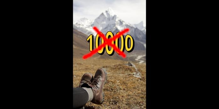 Для значительно улучшения здоровья не нужно проходить 10 тыс. шагов каждый день