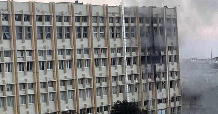 Дроны ударили по заводу радиоэлектроники «Сигнал». Фото: соцсети