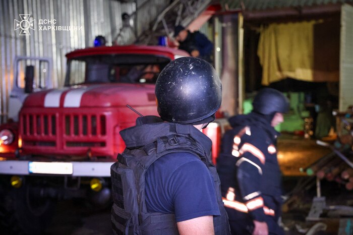 Наслідки російської атаки на Харківщину 27 липня, фото: ДСНС