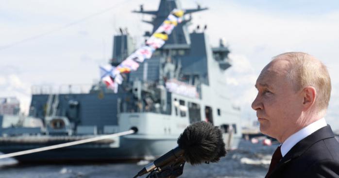 Парад з нагоди дня ВМФ росії раптово скасували. Фото: