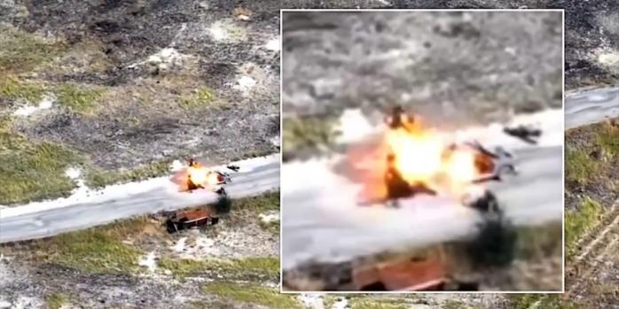 Отражение российского штурма, скриншот видео