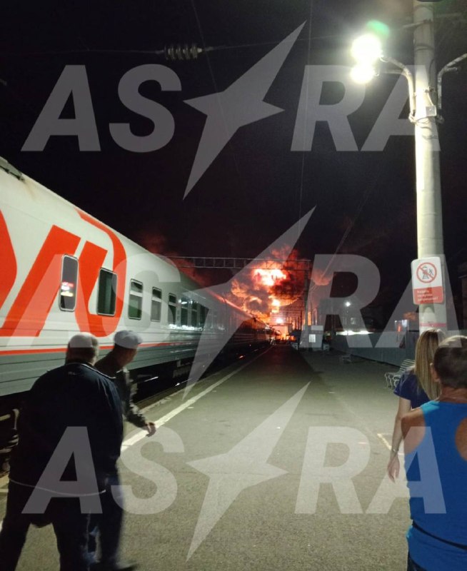 Дрони атакували залізничні станції у Ростовській області. Фото: соцмережі