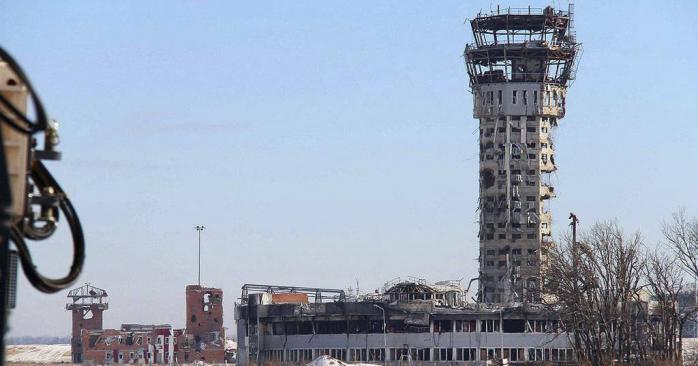 рф готує Донецький аеропорт для дронових атак. Фото: 