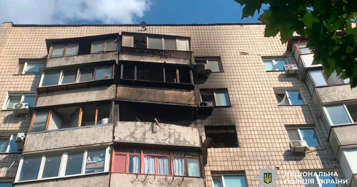 В Киеве мужчина пустил газ и взорвал квартиру. Фото: полиция