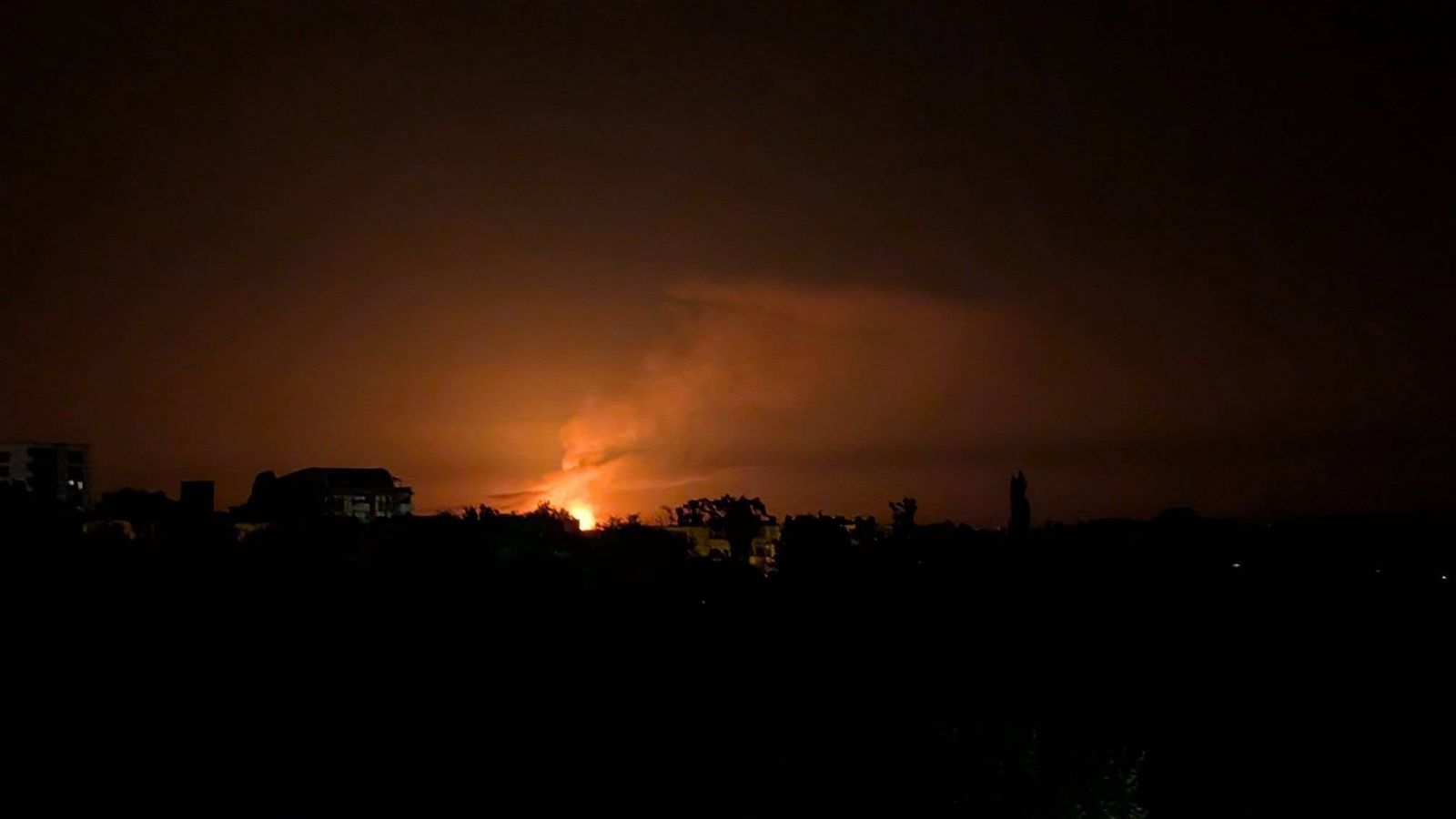 Пожежа в Одеській області. Фото: соцмережі