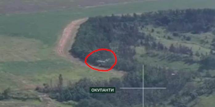 Уничтожение российских захватчиков, скриншот видео