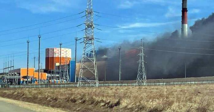 Пожар у подстанции Титан. Фото: NASA FIRMS