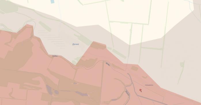 Российские оккупанты пересекли Волчу. Карта: DeepState