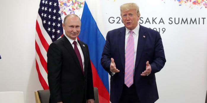 володимир путін та Дональд Трамп, фото: kremlin.ru