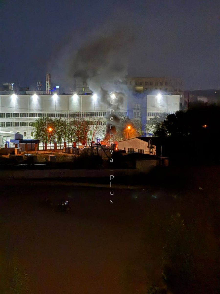 Дрони атакували два стратегічні заводи у російському Ставрополі. Фото: соцмережі