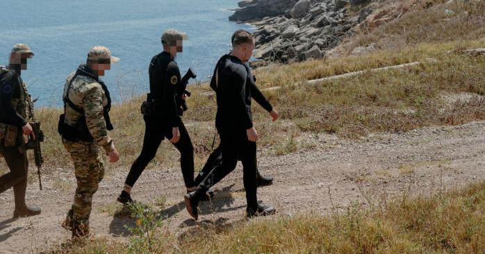 Кирилл Буданов проверил украинские позиции на острове Змеиный. Фото: ГУР