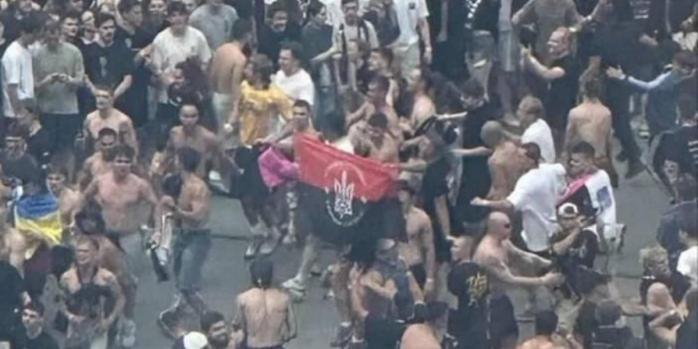 Во время концерта Макса Коржа в Варшаве 8 августа, фото: Nexta