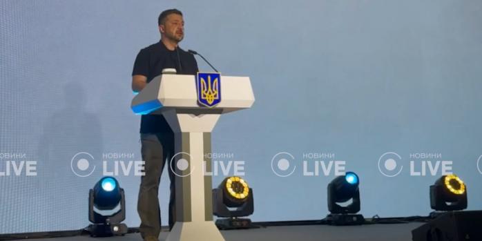 Владимир Зеленский, скриншот видео