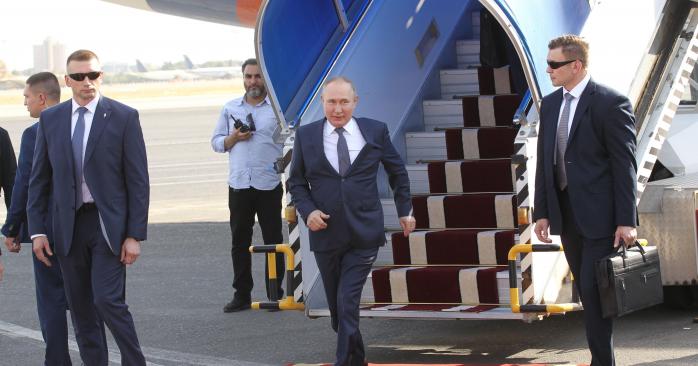 путін вирушив в Анкоридж. Фото: росЗМІ