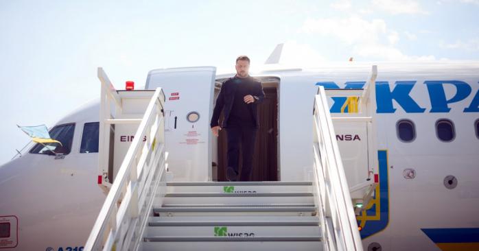 Владимир Зеленский прибыл в Вашингтон на встречу с Дональдом Трампом. Фото: ОП