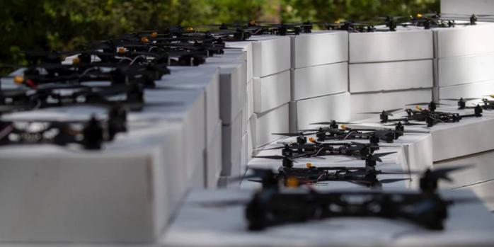 Военные 3 АК ВСУ получили 6 тыс. дронов от общины Киева, фото: Виталий Кличко