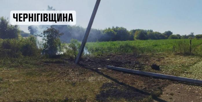 Рашисты 19 августа атаковали гражданскую инфраструктуру Черниговщины, фото: ГСЧС