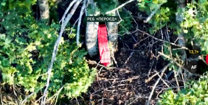 Уничтожение российских захватчиков, скриншот видео