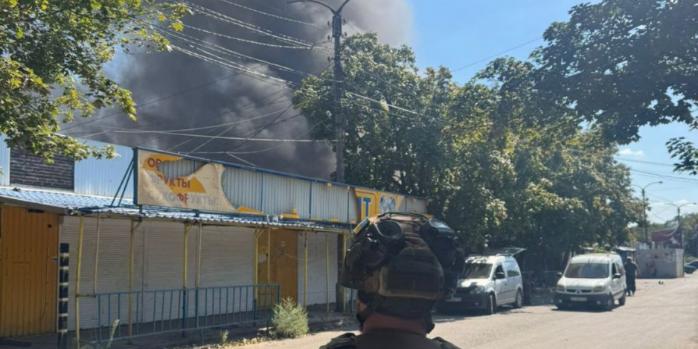 Последствия российских обстрелов Константиновки, фото: Донецкая ОВА