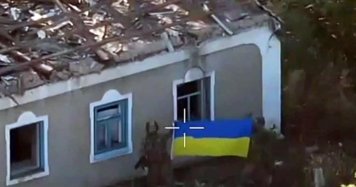 ВСУ освободили большую часть села Толстое Донецкой области. Скриншот с видео