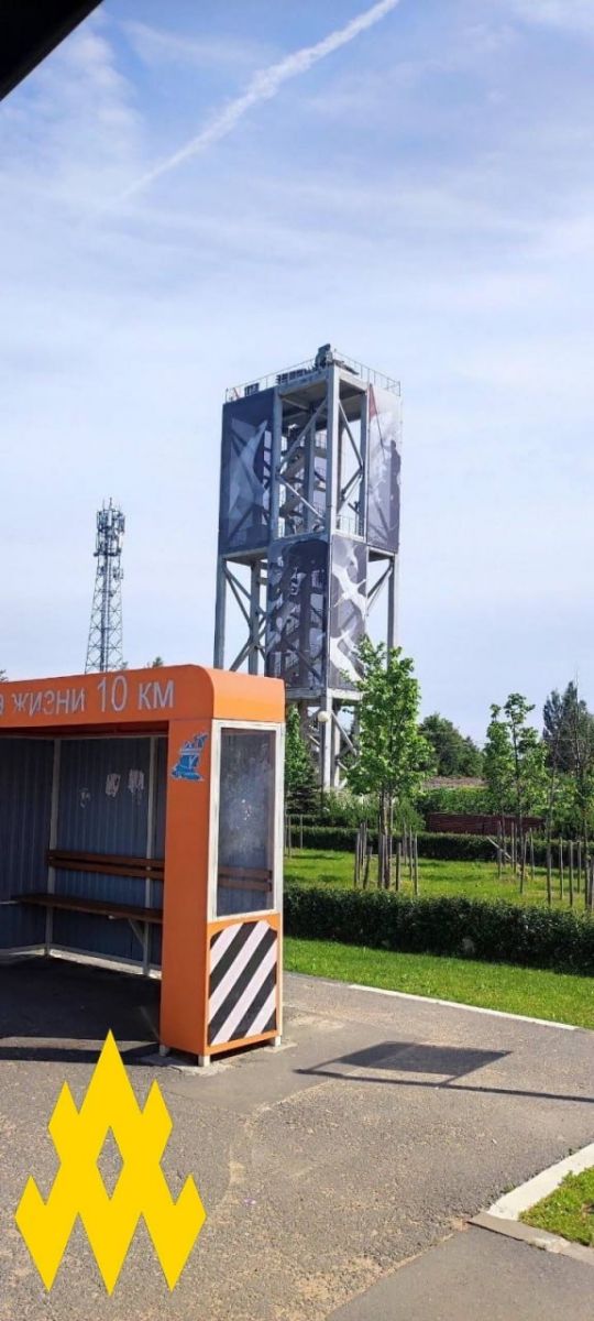 У РФ поспіхом споруджують вежі ППО. Фото: «АТЕШ»