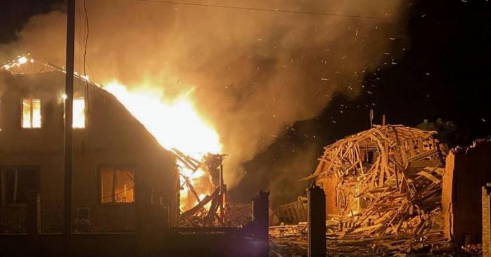 Россияне ночью атаковали Украину десятками дронов. Фото: ОВА