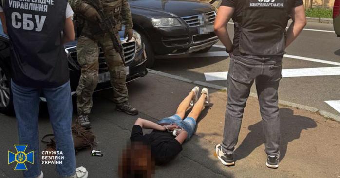 Российский агент готовила обстрел Главного управления Нацгвардии в Киеве. Фото: 