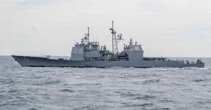 Крейсер с управляемыми ракетами USS Lake Erie. Фото: US NAVY