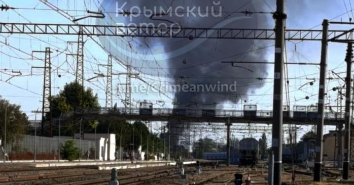 Українські ССО підтвердили атаку на логістичні об’єкти росіян в окупованому Криму. Фото: 