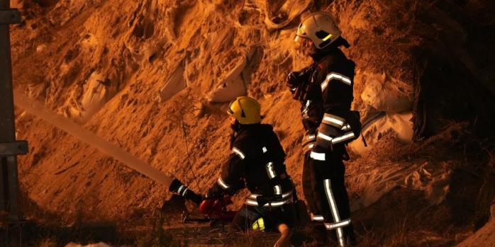 Росіяни здійснили чергову терористичну атаку проти інфраструктури України, фото: ДСНС Сумщини