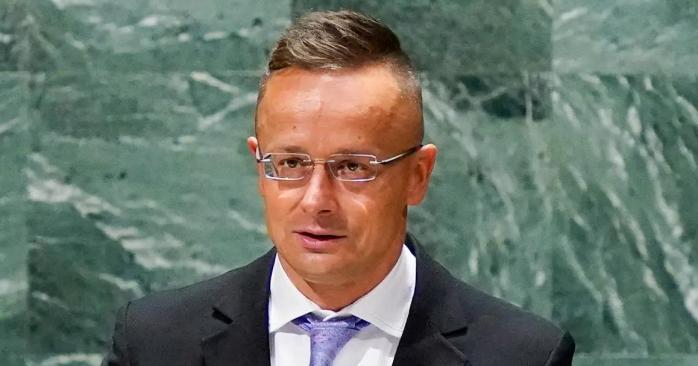 Глава МИД Венгрии Петер Сийярто. Фото: