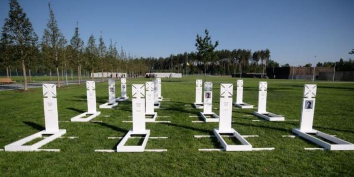 В Киевской области открыли Национальное военное мемориальное кладбище, фото: «РБК-Украина»