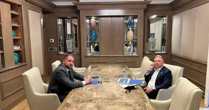 Андрей Ермак провел встречу со Стивом Виткоффом. Фото: ОП