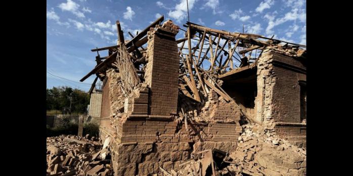 Наслідки російських обстрілів Сумщини, фото: Сумська ОВА