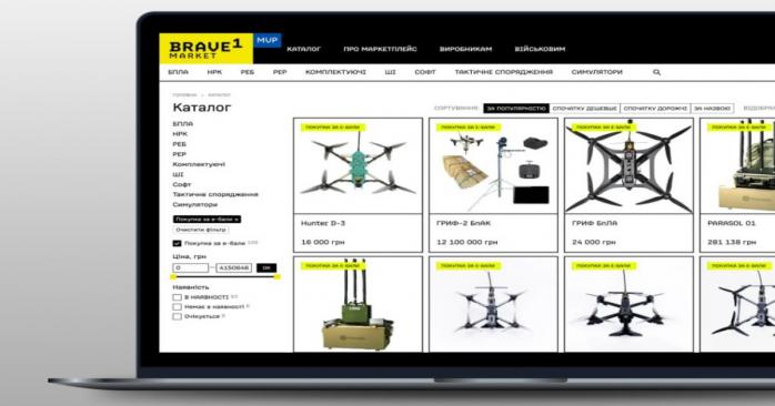 Военные могут получить средства РЭБ за е-баллы, инфографика: Михаил Федоров