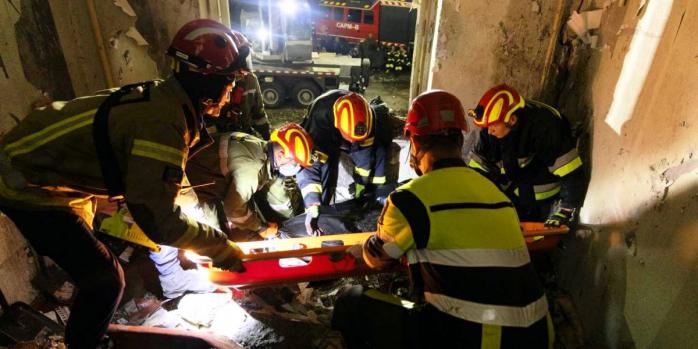 Последствия российской воздушной атаки 7 сентября, фото: ГСЧС