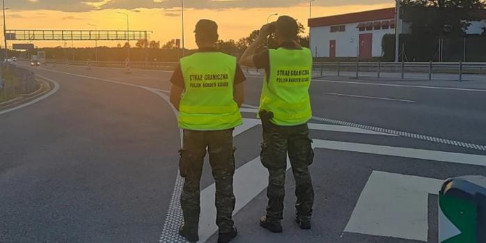 В Польше обнаружили обломки российского беспилотника, фото: Straż Graniczn