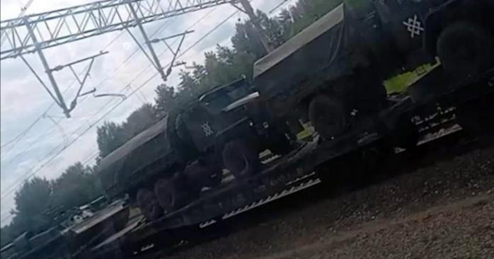 Техника с тактическими знаками «Север». Фото: «АТЕШ»