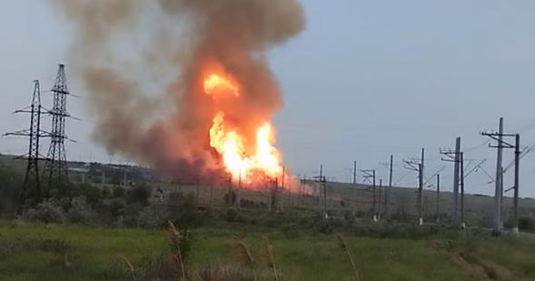 Два магистральных газопровода были выведены из строя в РФ после взрывов. Фото: 