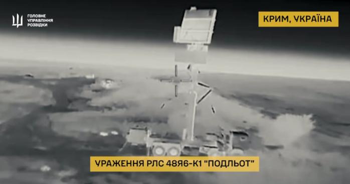 ГУРівці відпрацювали по об’єктах ППО. Скріншот із відео