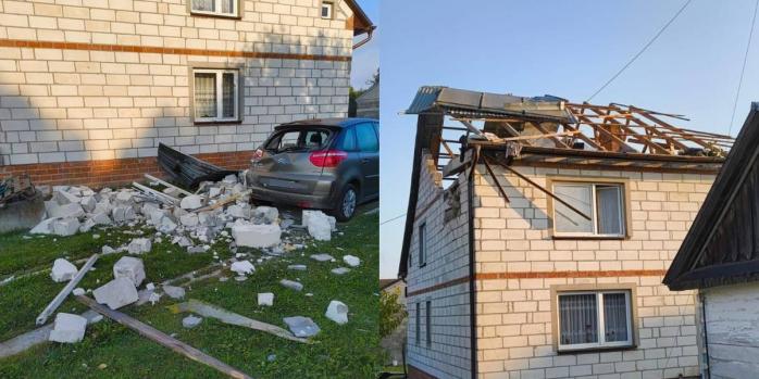 Последствия российской воздушной атаки 10 сентября в Польше, фото: PolsatNews