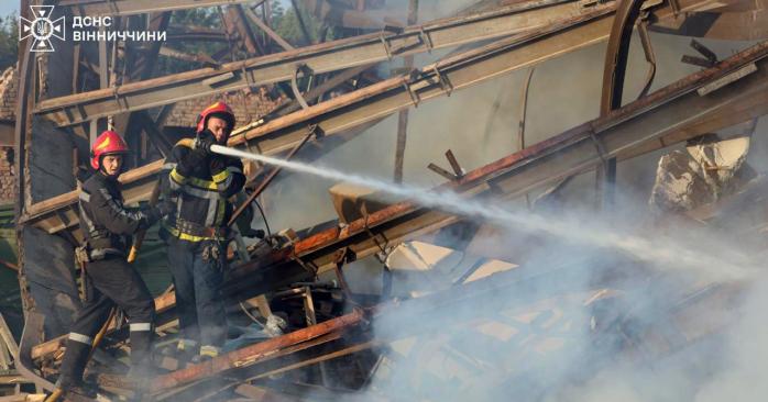 В результате вражеской атаки в Виннице пострадал 31 человек. Фото: 