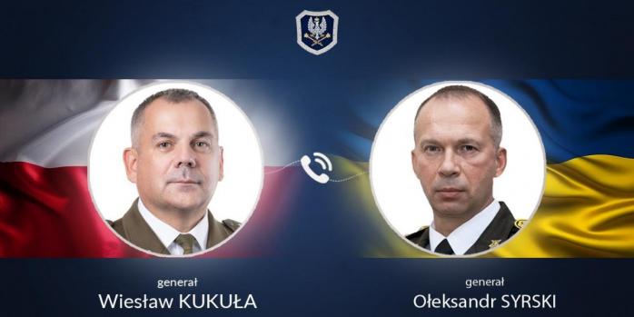 Веслав Кукула та Олександр Сирський, фото: Генеральний штаб Війська Польського